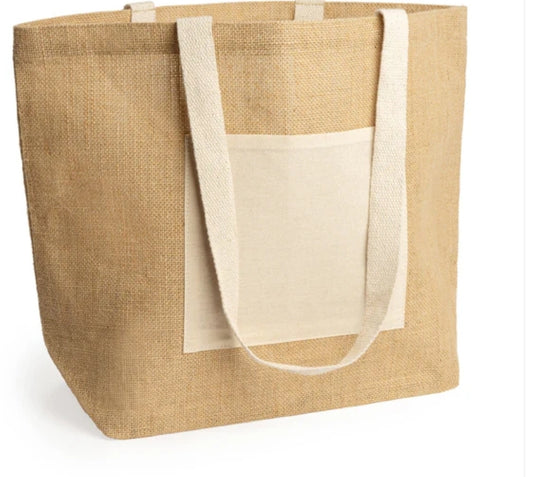 BORSA JUTA PERSONALIZZATA