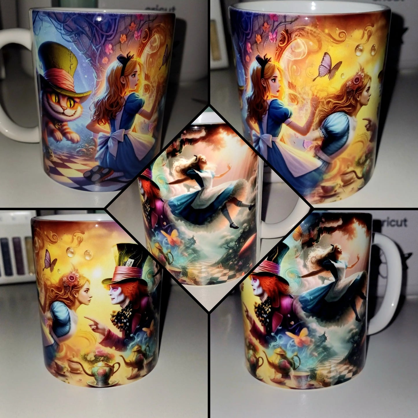 TAZZA ALICE WONDERLAND